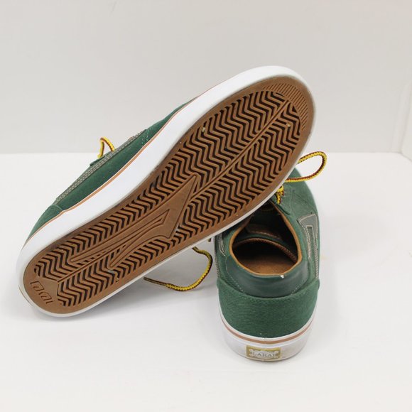 Lakai Green Tie Up Mens Skate/Boat Sneakers - Picture 9 of 9